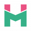 image of Maeri Howard logo in pink and green